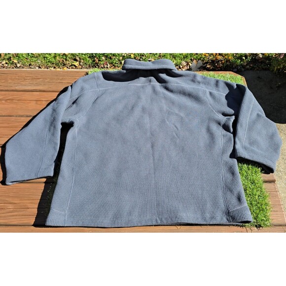 The North Face Men's 1/4 Zip Pullover Sweater Fleece Size Large Gray 721509 EUC - Picture 3 of 13